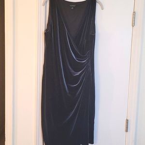 Velvet Wrap Dress